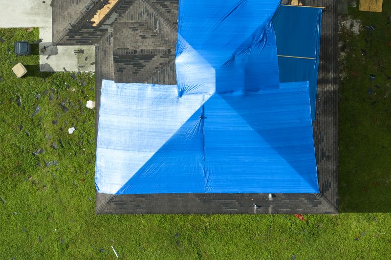 Storm Damage Roof Tarping in Estes Park, CO