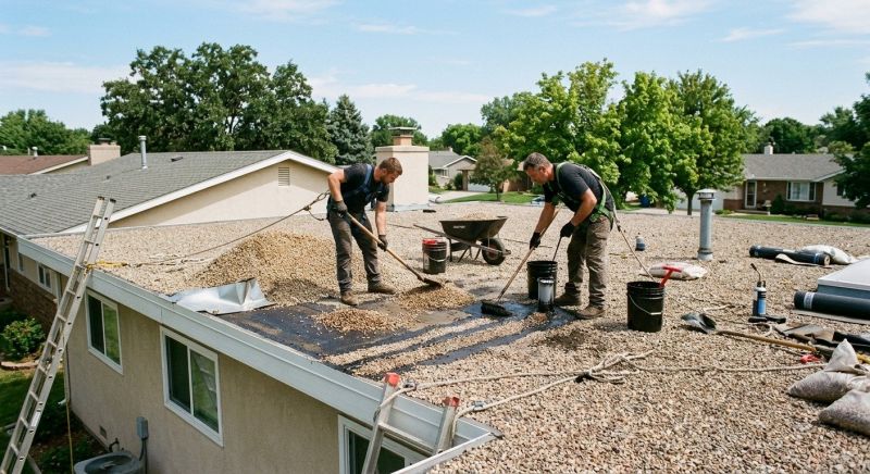 Tar And Gravel Roof Repair in Berthoud, CO