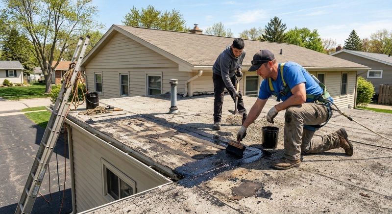 Tar And Gravel Roof Repair in Berthoud, CO