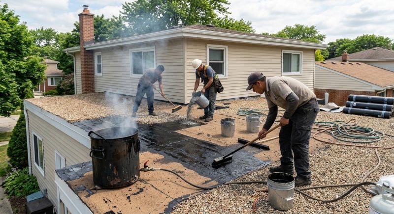 Tar And Gravel Roof Repair in Grand Lake, CO