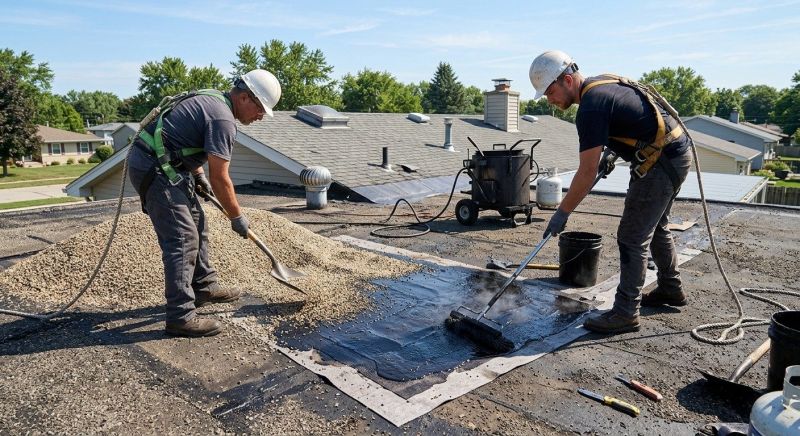 Tar And Gravel Roof Repair in Grand Lake, CO
