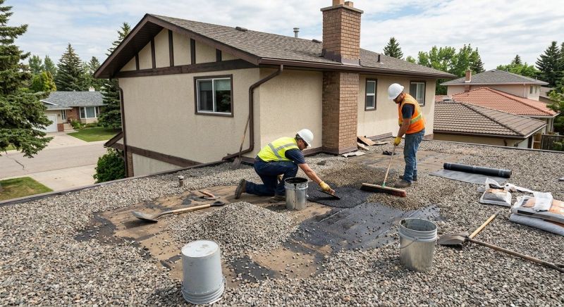 Tar And Gravel Roof Repair in Grand Lake, CO