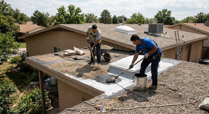 Tar And Gravel Roof Repair in Jamestown, CO