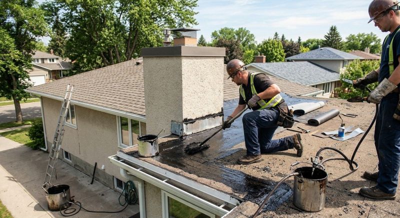 Tar And Gravel Roof Repair in Jamestown, CO
