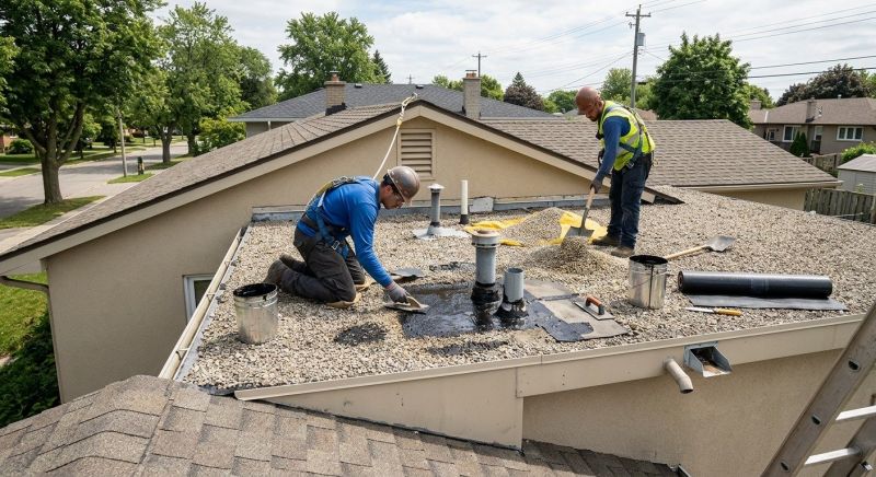 Tar And Gravel Roof Repair in Jamestown, CO
