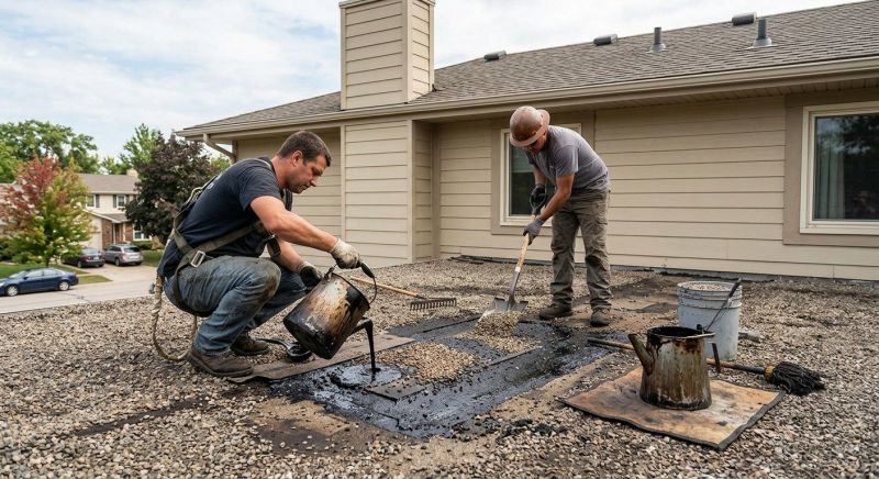Tar And Gravel Roof Repair in Lyons, CO