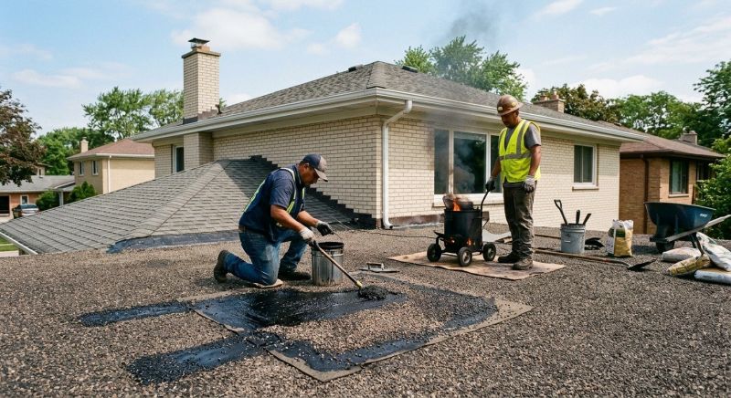 Tar Roof Repair in Boulder County, CO