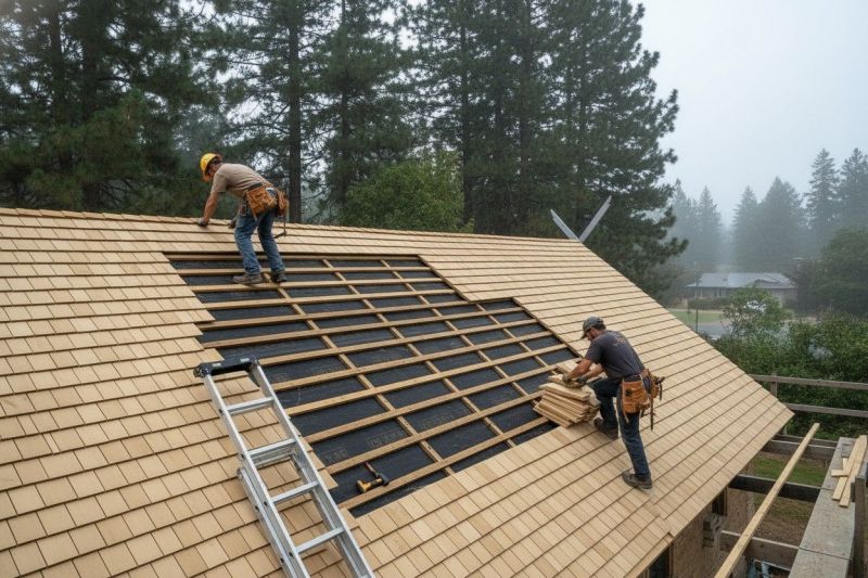 Wood Shake Roof Repair in Loveland, CO