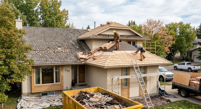 Wood Shake Roof Replacement in Grand Lake, CO