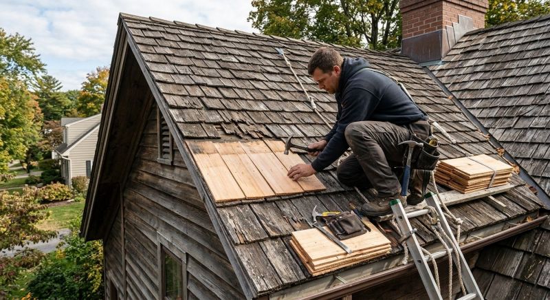 Wood Shingles Repair in Longmont, CO
