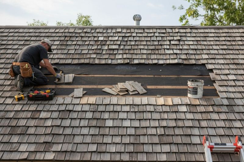 Wood Shingles Repair in Loveland, CO