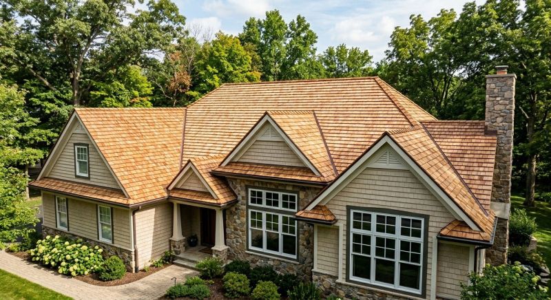 Wooden Roof Installation in Estes Park, CO