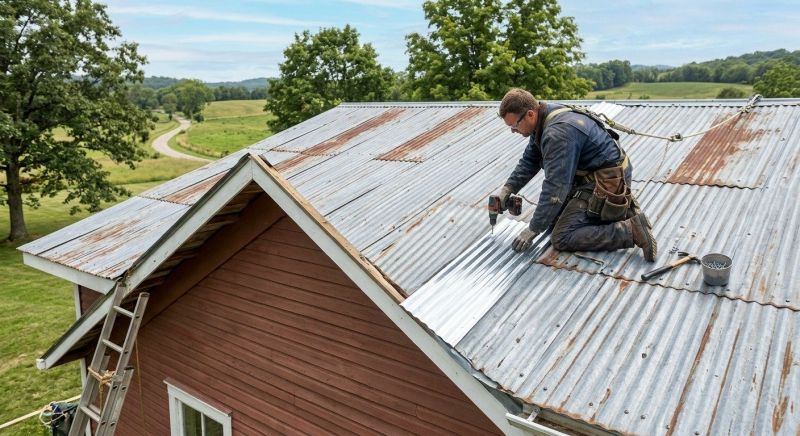 Steel Roof Repair