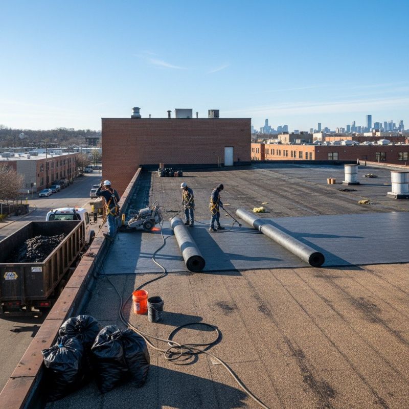 Single Ply Roof Replacement in Grand Lake, CO