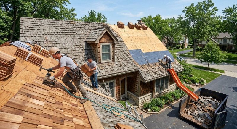 Wood Shake Roof Replacement in Johnstown, CO